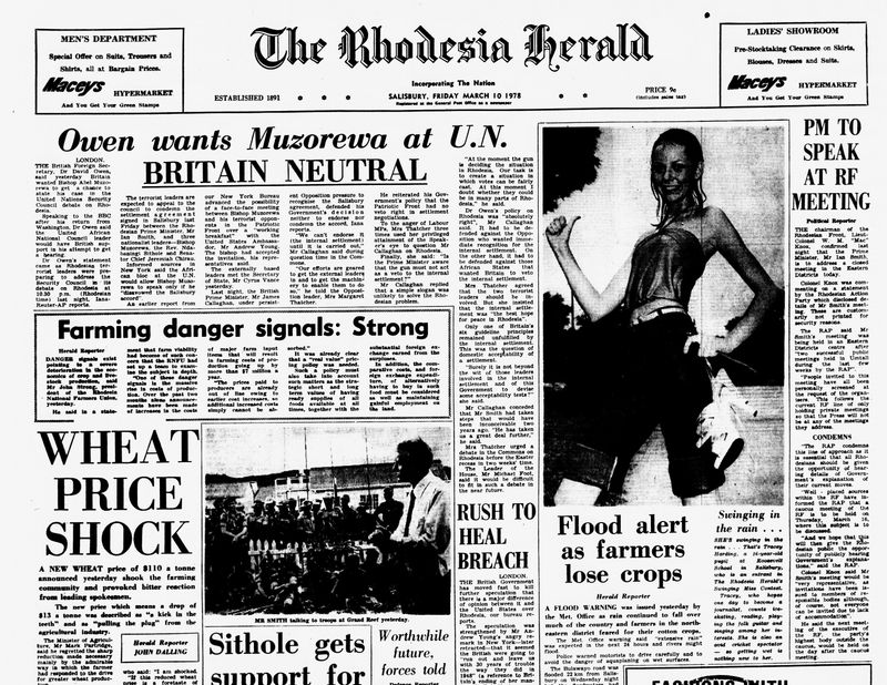 Rhodesia Herald - 10 March 1978