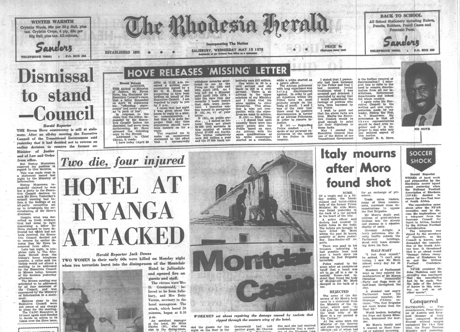 Rhodesia Herald - 10 May 1978