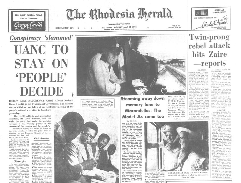 Rhodesia Herald - 15 May 1978