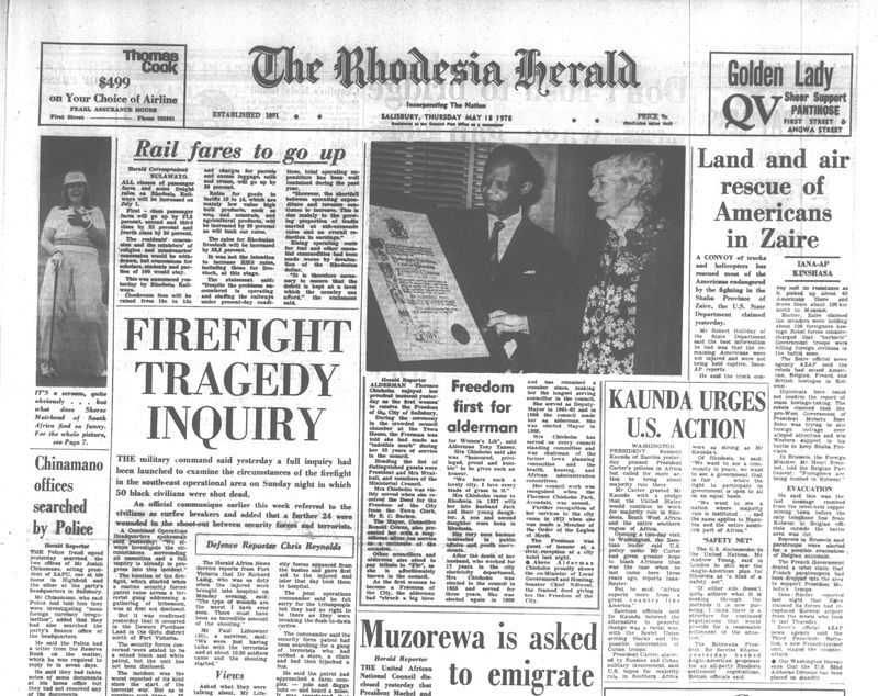 Rhodesia Herald - 18 May 1978