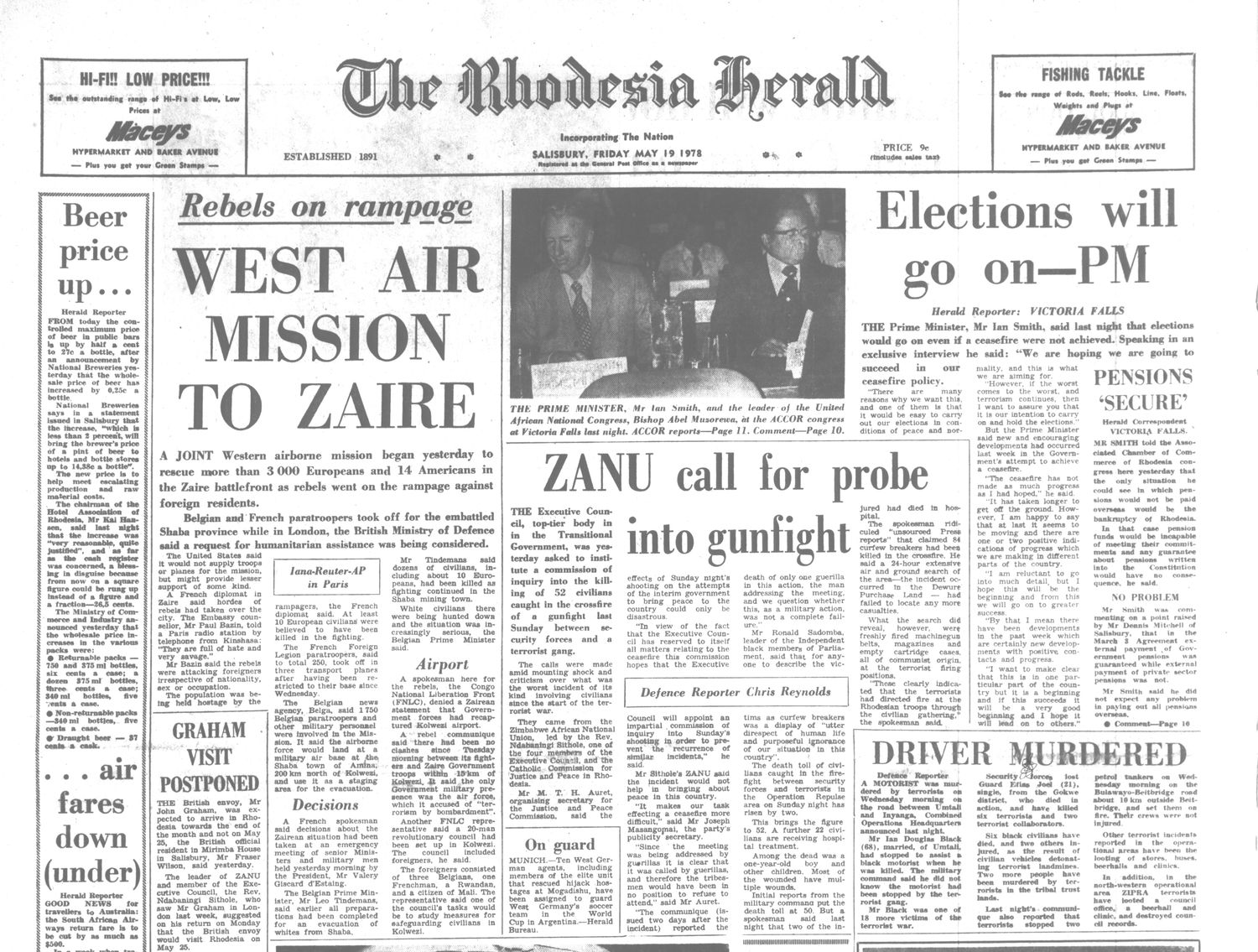 Rhodesia Herald - 19 May 1978