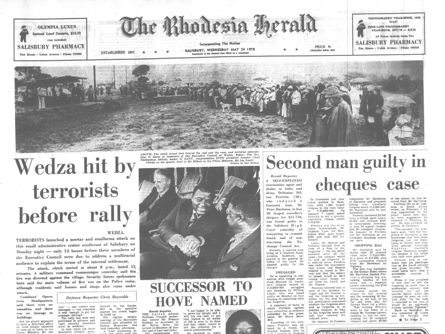 Rhodesia Herald - 24 May 1978