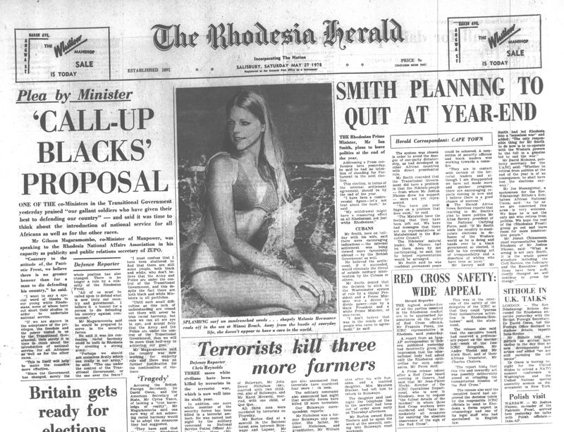 Rhodesia Herald - 27 May 1978