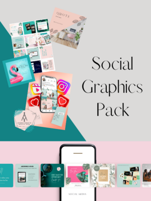 Social Graphics Pack (30+ templates sur mesure)