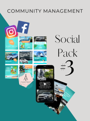 Social Comet Pack (5 posts/semaine)