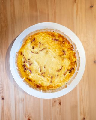 Quiche de Bacon con Queso
