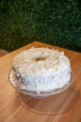 Bizcocho de Maíz con coco