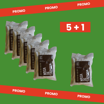 5 + 1 Bolsa de Masa de Tapioca