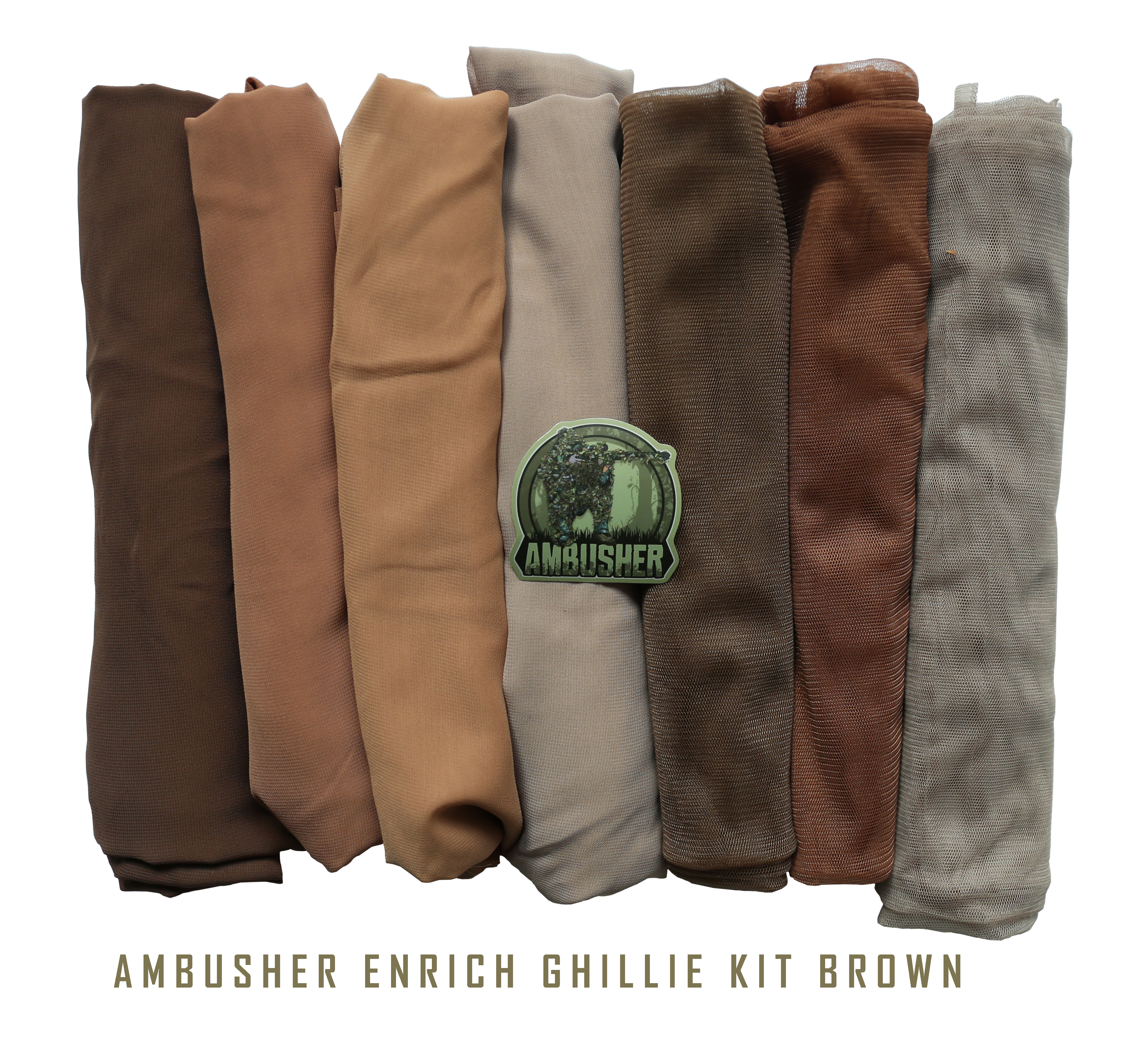 Ambusher Enrich Ghillie Kit (Brown)