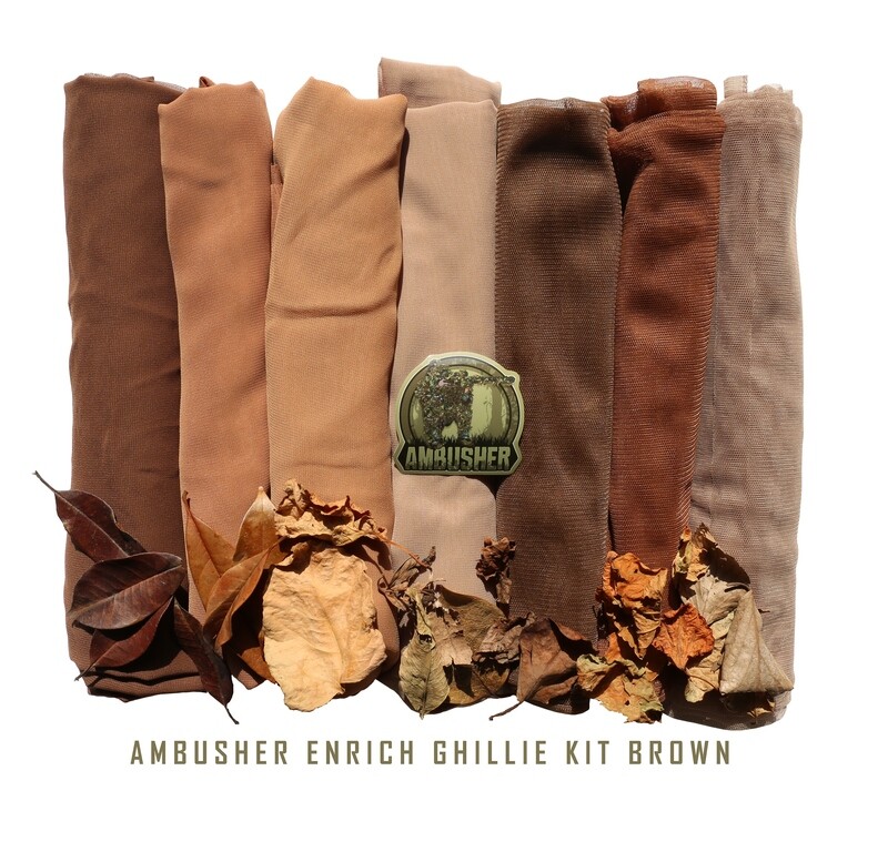 Ambusher Enrich Ghillie Kit (Brown)
