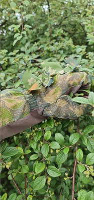 Stalker Green 3D Leaf Suit Gloves - S