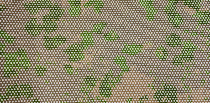 KMCS Green Goggle Lens Camo Sticker