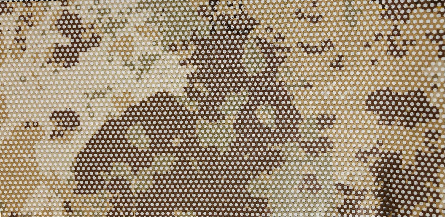 Next Gen Brown Goggle Lens Camo Sticker