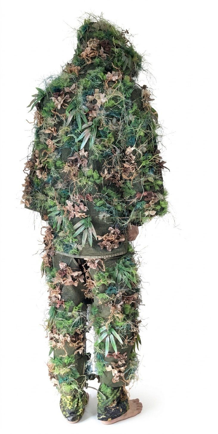 Ambusher カスタムギリー上下＋マスク ３点セット