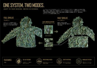 AMBUSHER GHILLIE SYSTEM ESSENTIAL SET