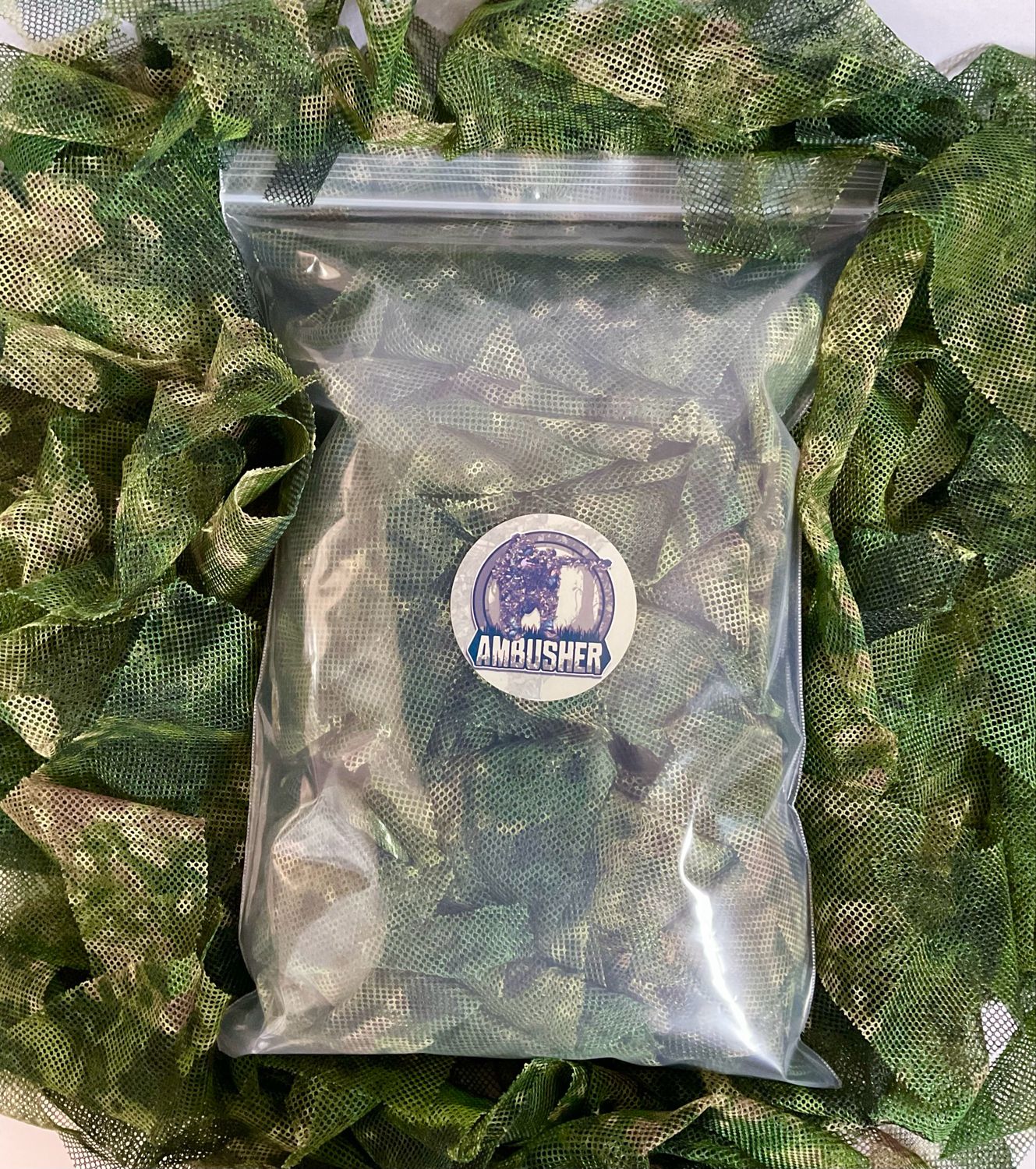 Original Ambusher Ghillie System Mesh Scraps