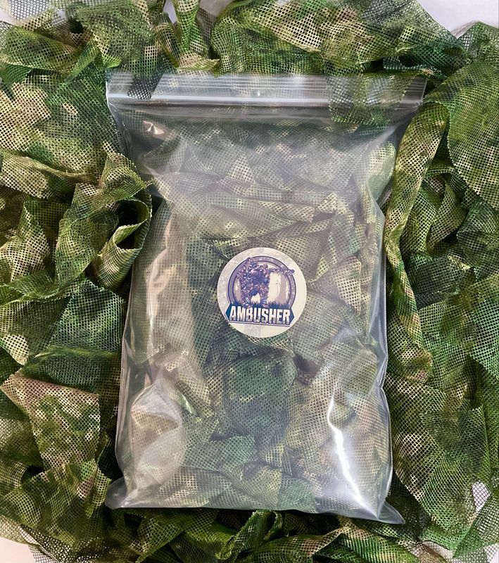 Original Ambusher Ghillie System Mesh Scraps