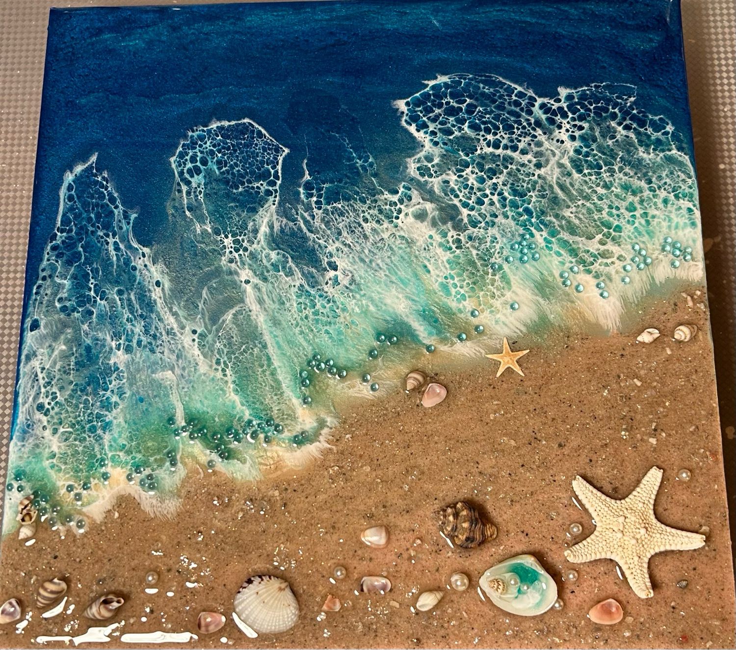 Forever with You ~Custom Cremation Ocean Art