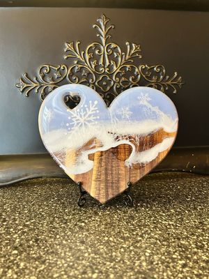 Snowflake Char-Cutie Board