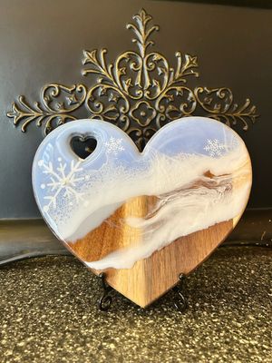 Snowflake Char-Cutie Board