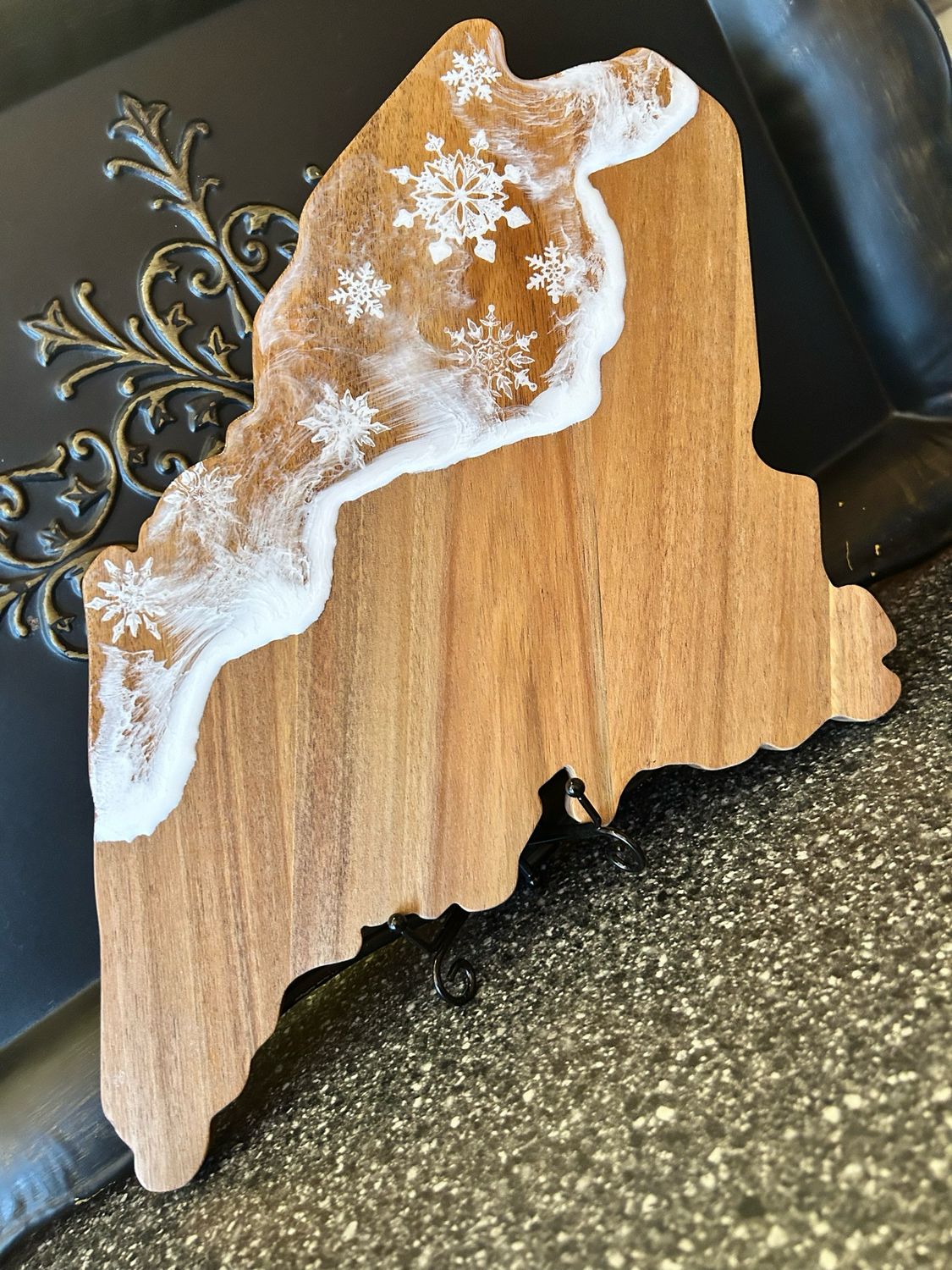 State Of Maine Charcuterie Board