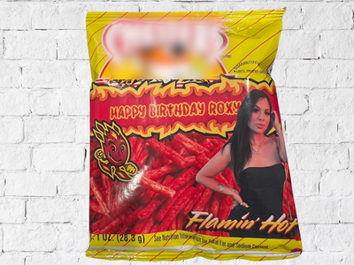 Cutom Chip Bag Design Filled