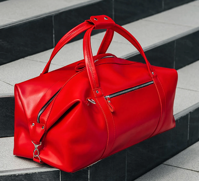 Oz-M 📸 Leather Gym Bag