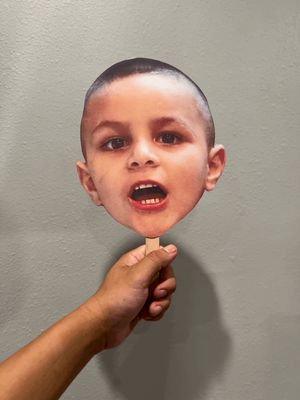 Face on A Stick Big Head Cutouts