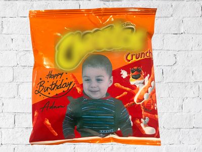 Cutom Chip Bag Design Filled