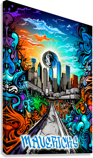 Mavericks, Dallas Graffiti Sunrise