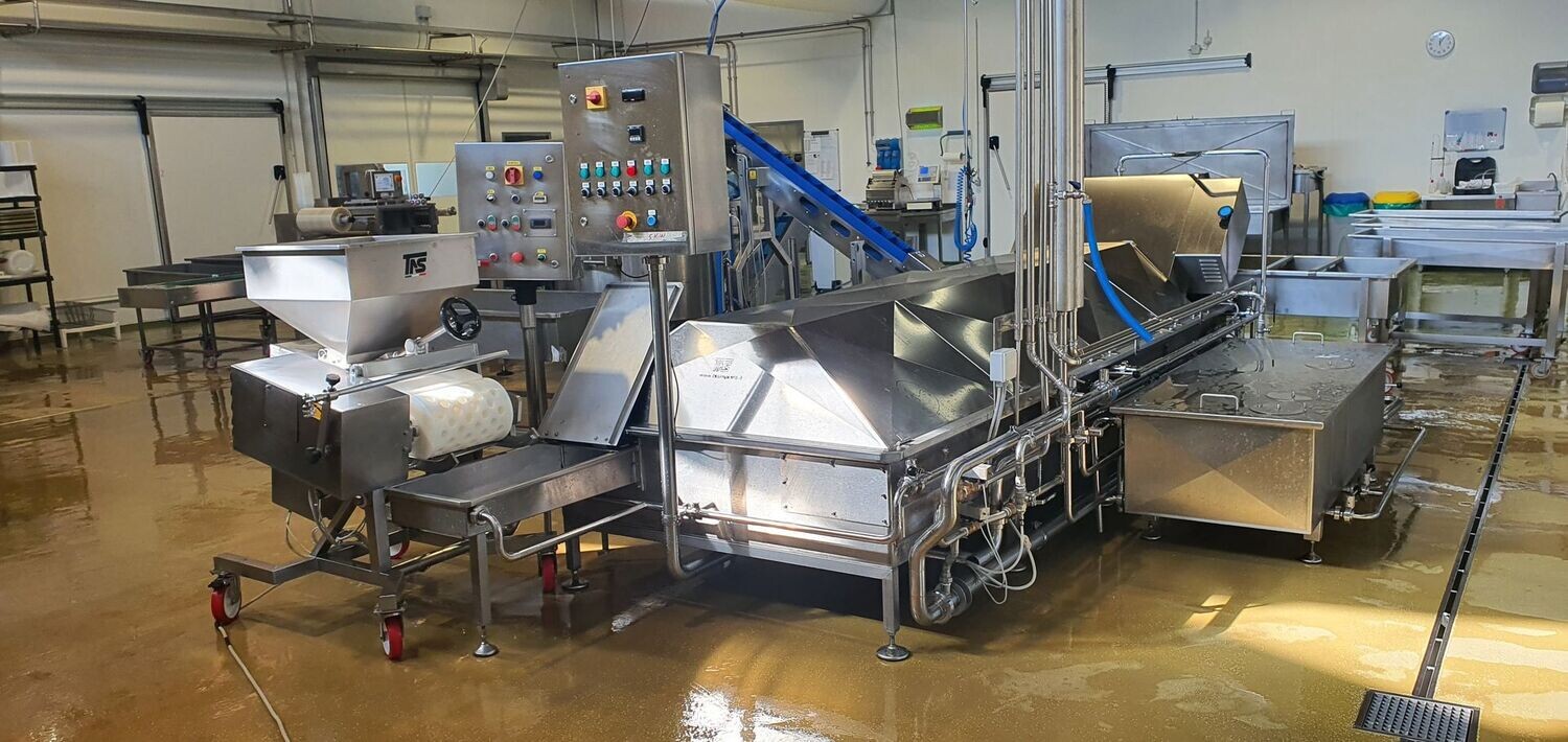 Vasca rassodamento mozzarelle e altri formaggi a pasta filata