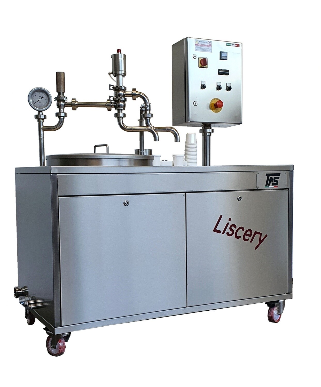 LISCIATRICE per prodotti liquidi o cremosi - Ns. modello "Liscery"