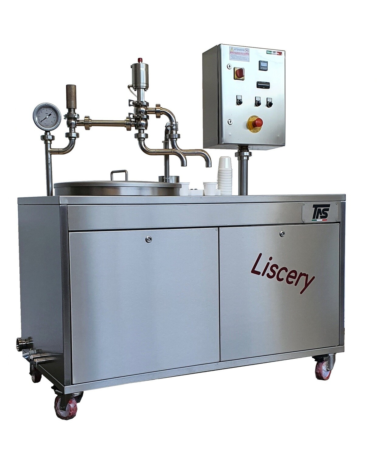 Lisciatrice per prodotti liquidi o cremosi - Ns. modello "Liscery"