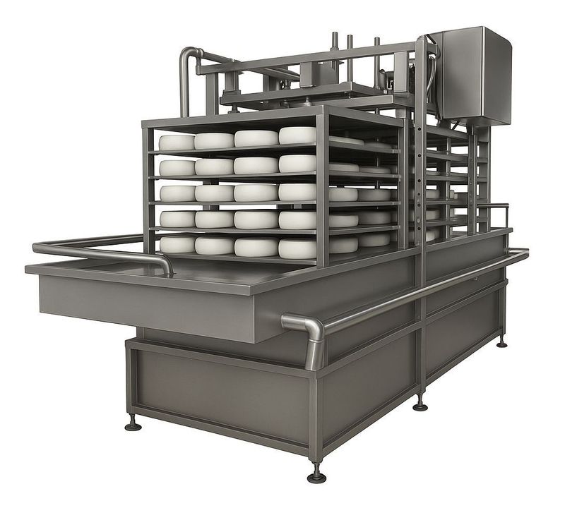 SALINA IDRICA PER LA SALATURA DEL FORMAGGIO