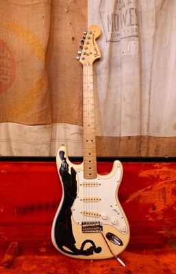 1974 Fender Stratocaster Blond with Panther Painting