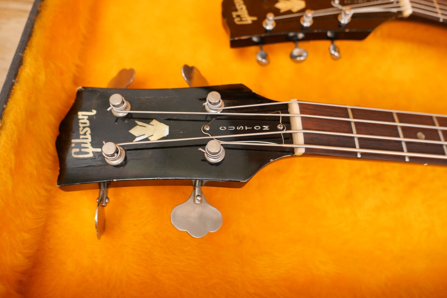 1966 Gibson EBSF-1250 Double Neck Guitar & Bass Black