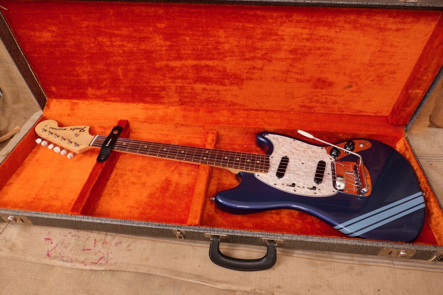 1972 Fender Mustang Competition Burgundy Blue
