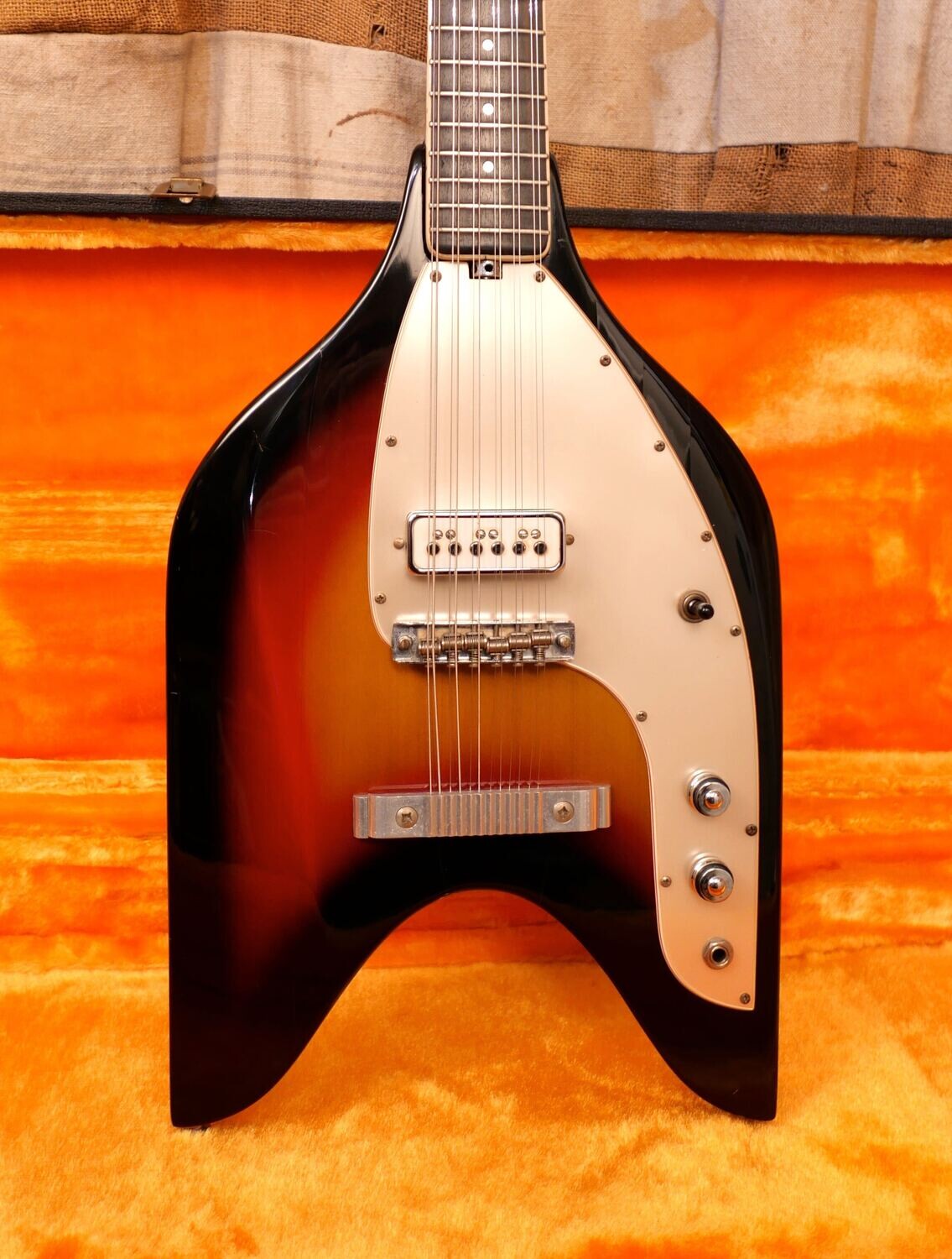 1967 Eko Rokes XII 12 String Sunburst