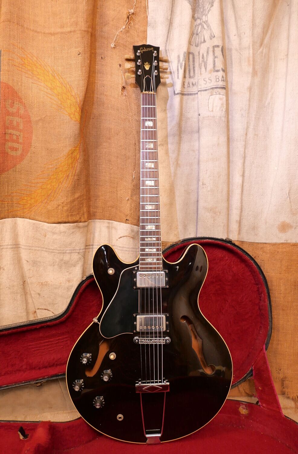 1976 Gibson ES-335 TD Walnut Lefty