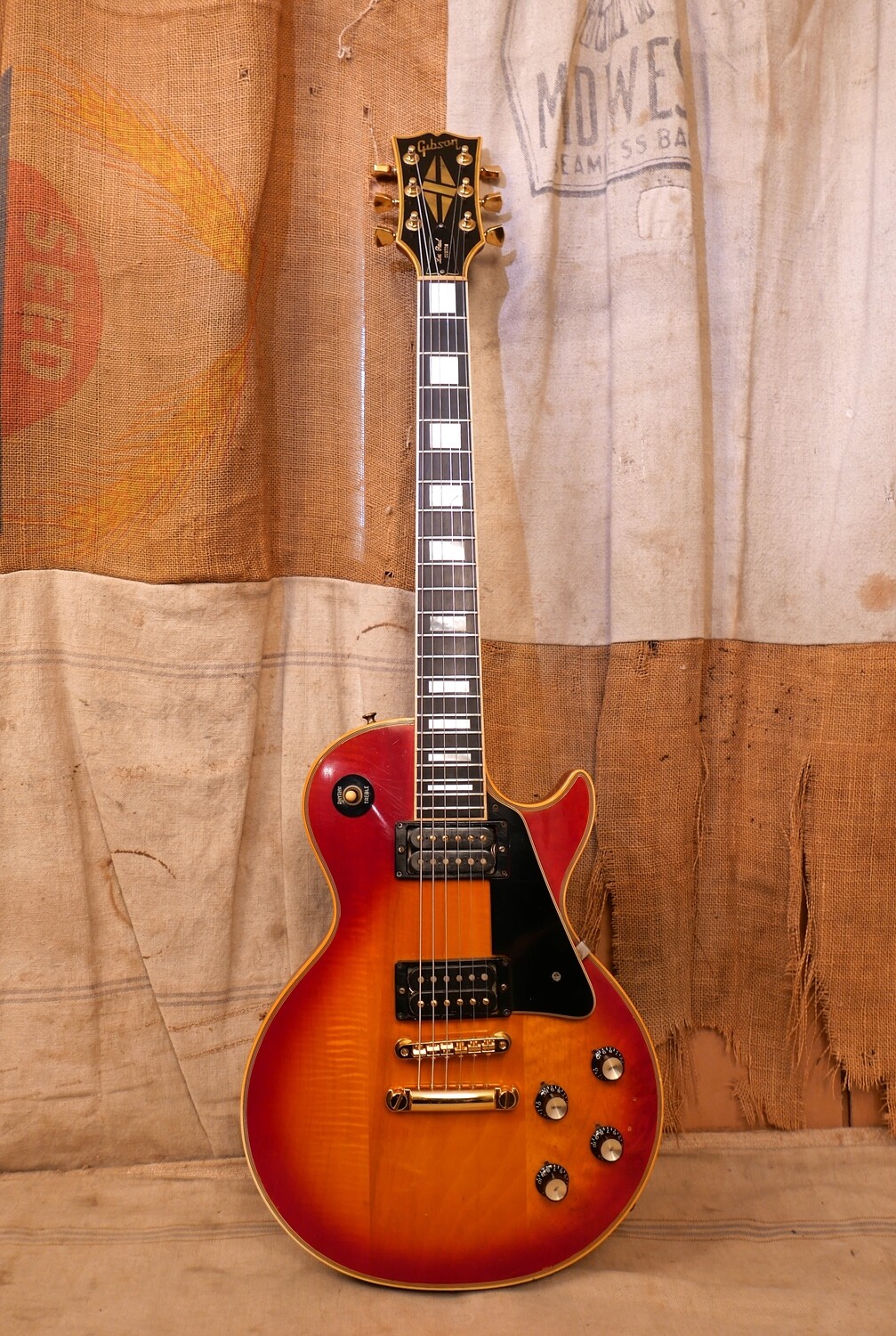 1974 Gibson Les Paul Custom Cherry Sunburst