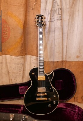 1975 Gibson 20th Anniversary Les Paul Custom Black