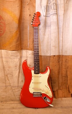 1962 Fender Stratocaster Fiesta Red Refin