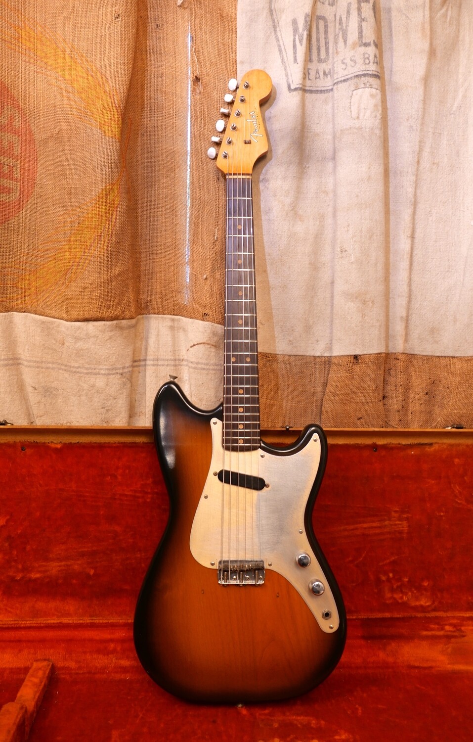 1964 Fender Musicmaster Sunburst Refin