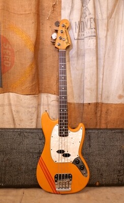 1972 Fender Mustang Bass Orange Competition