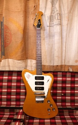 1965 Gibson Firebird III (Non Reverse) Golden Mist Poly