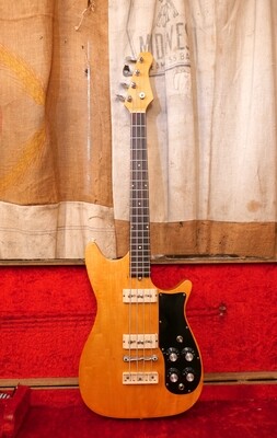 1960 Carvin SBG Bass Guitar Natural