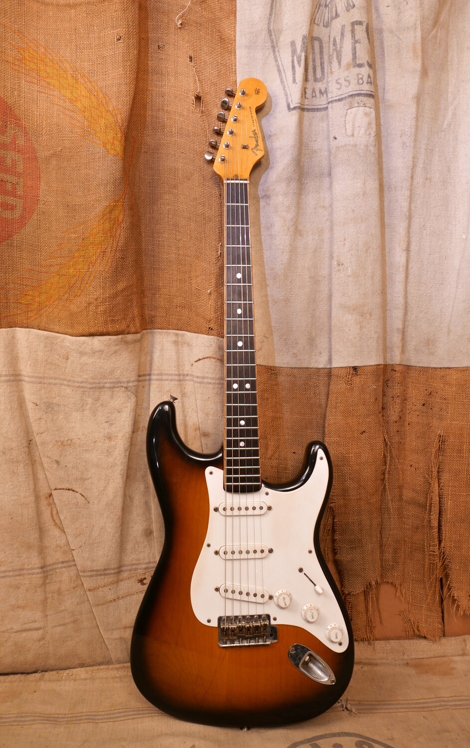 1956 Fender Stratocaster Sunburst Refin w/Rosewood Board