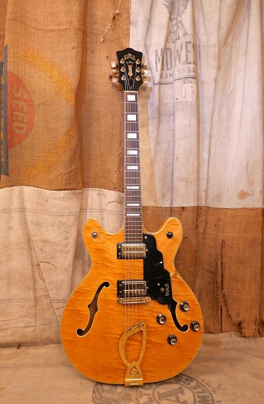 1969 Guild Starfire V Deep Body Blond 5D-BL