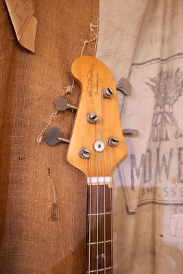 1969 Microfrets Thundermaster Bass Style 1 (Orbiter Body) Sunburst