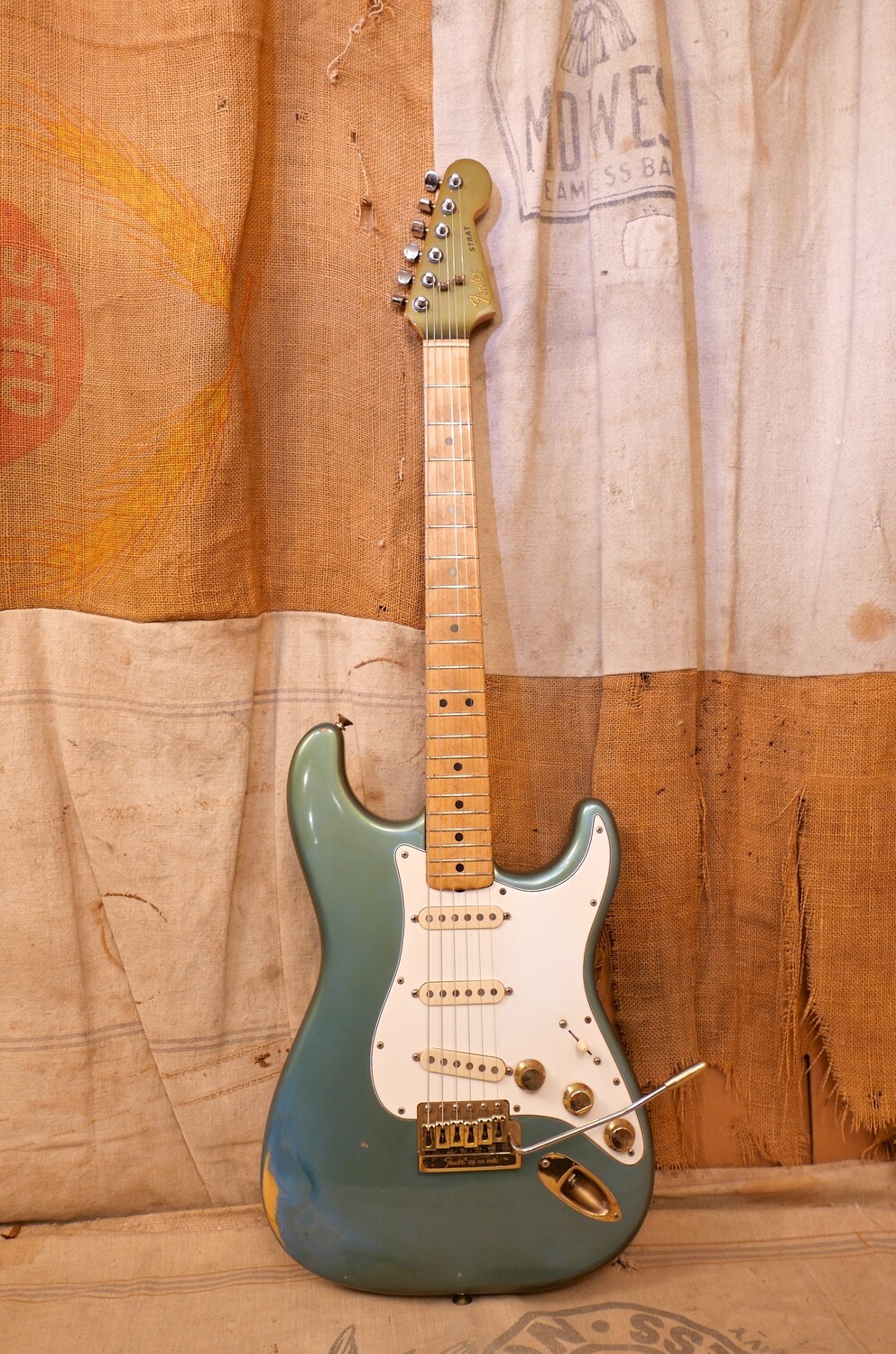 1980 Fender "The Strat" Stratocaster Blue-Gold